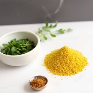 100 Yash_Rao_Make_an_image_of_asafoetida_and_fenugreek_87c115eb-302b-49ec-8e36-35849c5708b8-300x300 हींग के 5 फायदे, पाचन तंत्र के लिए हैं बेहद फायदेमंद